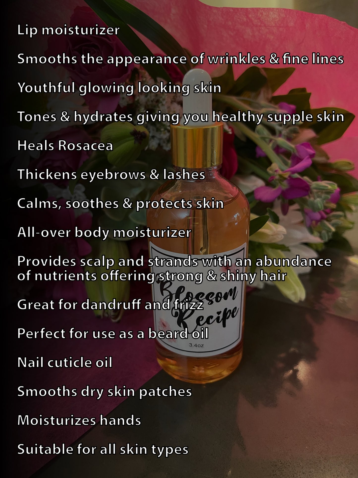 Blossom Recipe's Signature Beauty Elixir - 3.4oz (100ml)